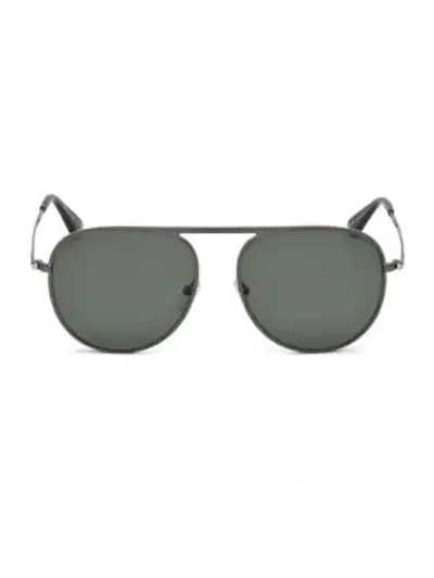 Shop Tom Ford Jason 59mm Aviator Sunglasses In Gunmetal