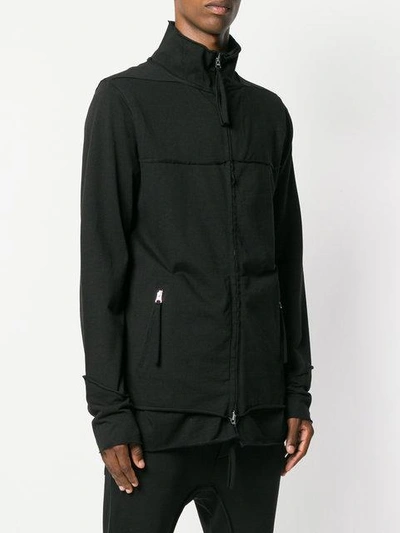 Shop Thom Krom Relaxed Zipped Jacket In Black