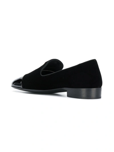 Shop Giuseppe Zanotti Arlan Loafers In Black