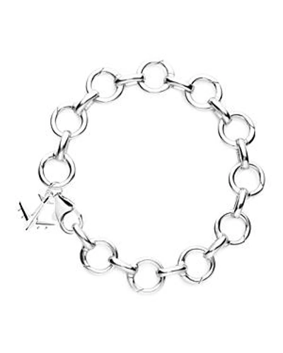 Shop Jet Set Candy Infinity Link Bracelet In Silver