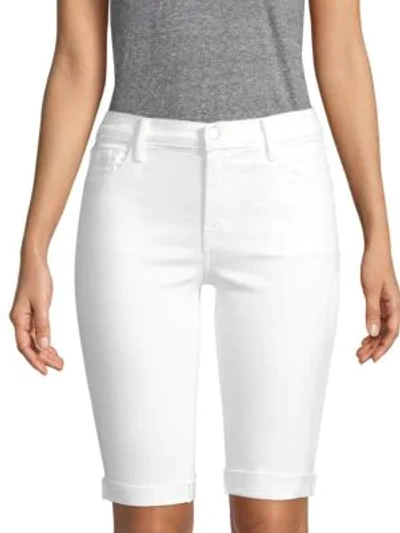Shop J Brand 811 Bermuda Shorts In White