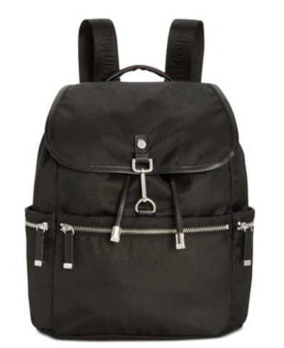 Shop Calvin Klein Florence Backpack In Black/silver