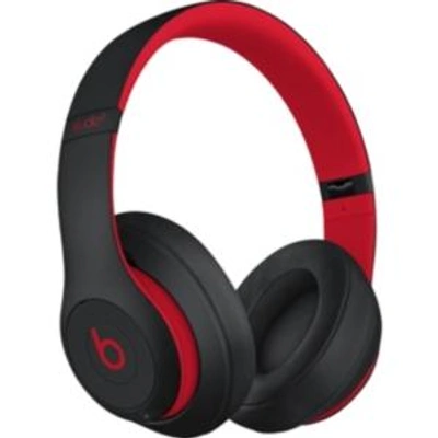 Shop Beats By Dr. Dre Studio 3 Noise-cancelling Wireless Headphones Black & Red In Black With Red