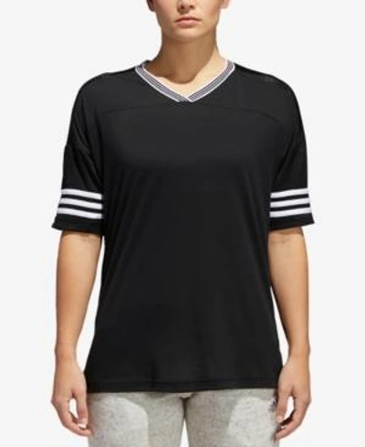 Shop Adidas Originals Adidas Sport Id Relaxed T-shirt In Black