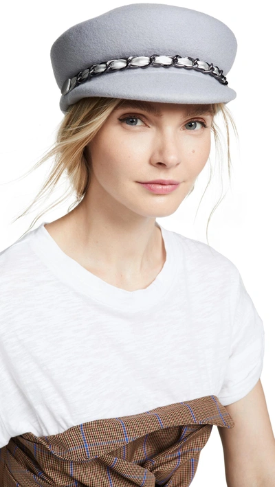 Eugenia Kim Sabrina Hat In Light Gray | ModeSens