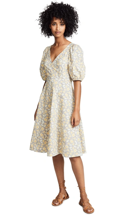 Shop La Vie Rebecca Taylor Marqeaux Dress In Chamomile