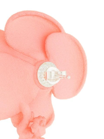 Shop Olgafacesrok Flower Earrings - Pink