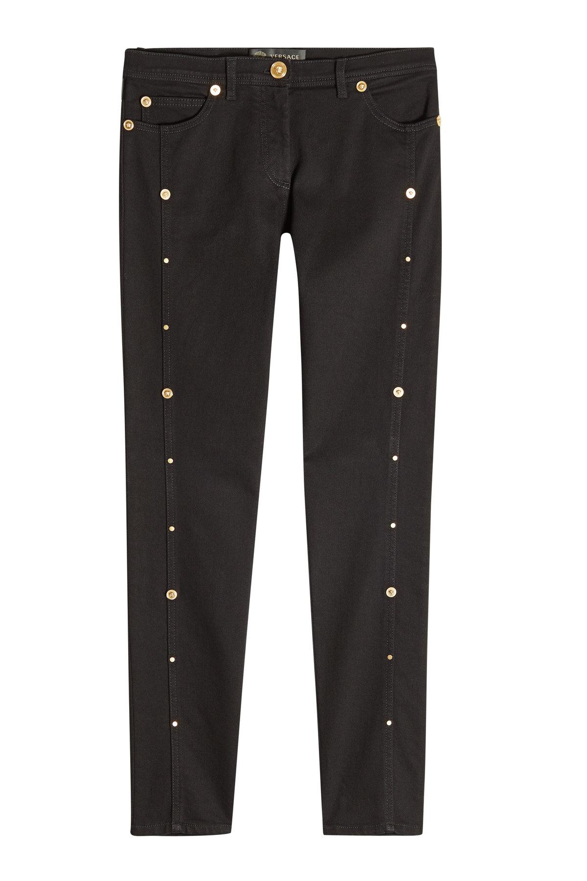 black jeans with studs