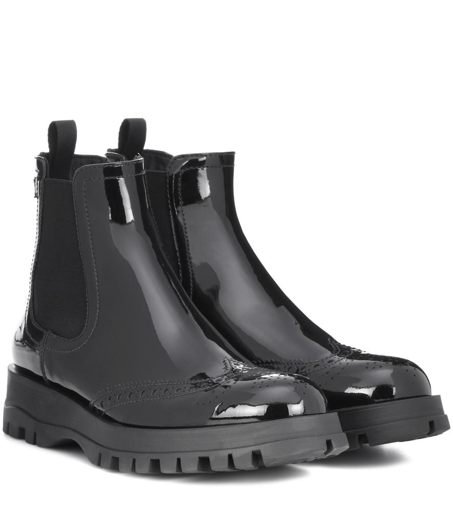 prada beatle boots