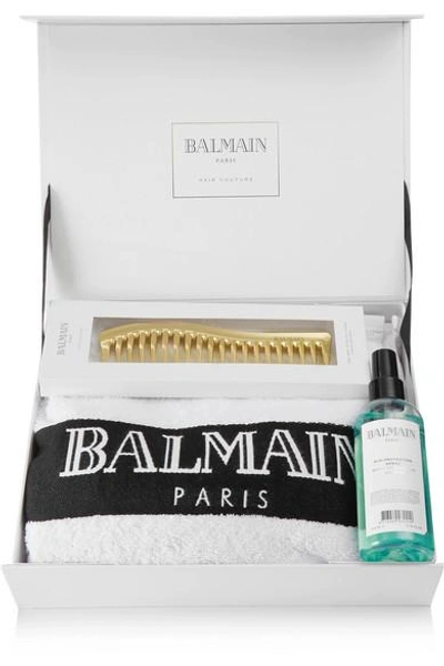 Shop Balmain Paris Hair Couture Net-a-porter Summer Set 2018