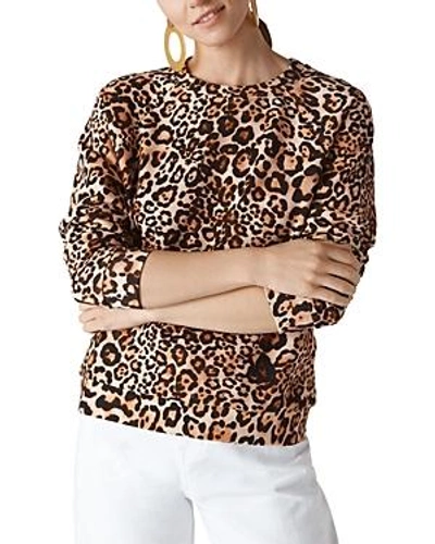 Shop Whistles Leopard Print Sweatshirt