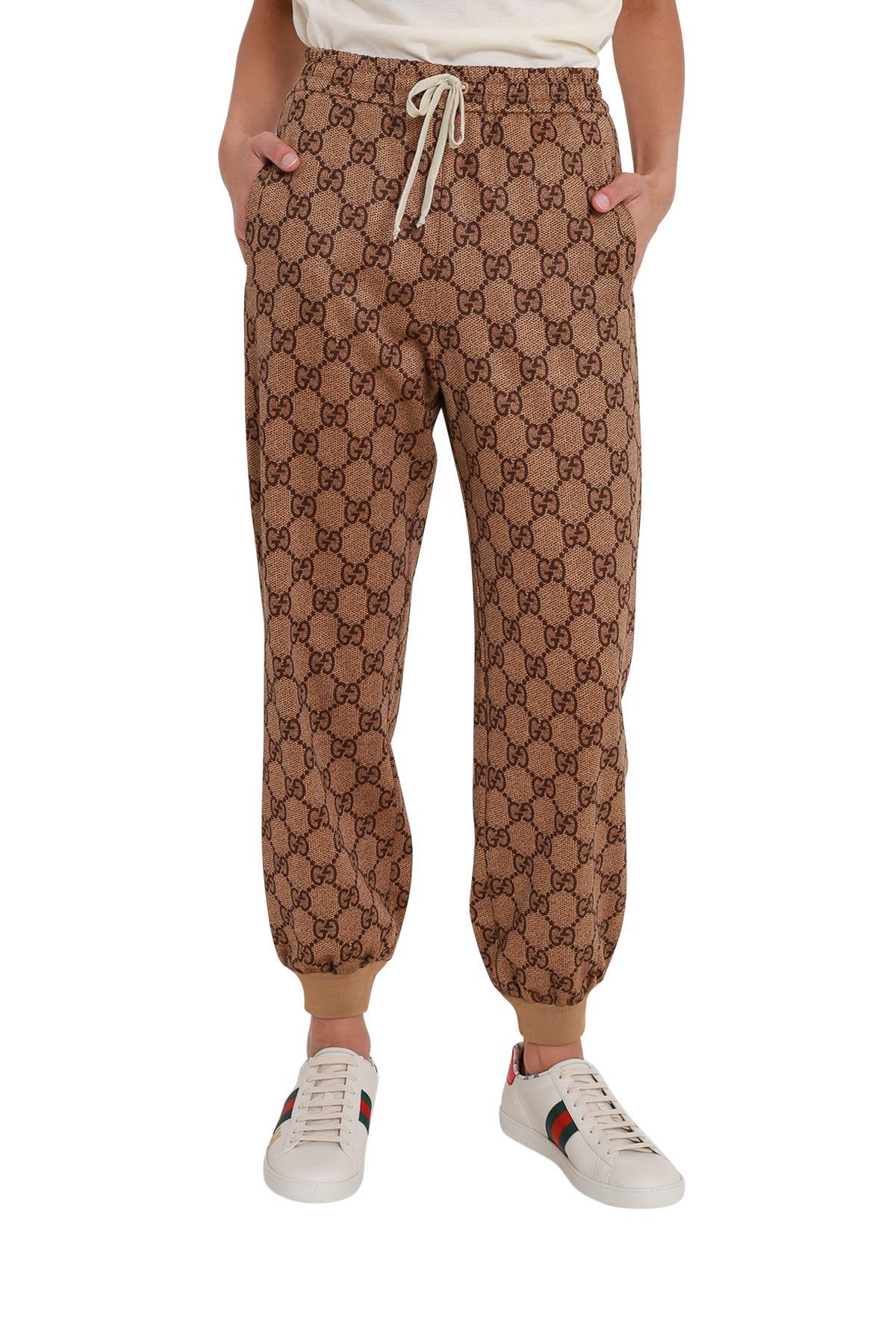 gucci print joggers