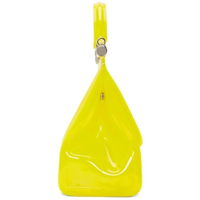 Shop Dolce & Gabbana Dolce And Gabbana Yellow Small Rubber Miss Sicily Bag In 8l136 Yello
