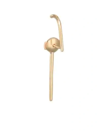 Shop Katkim Single 18k Yellow Gold Earring