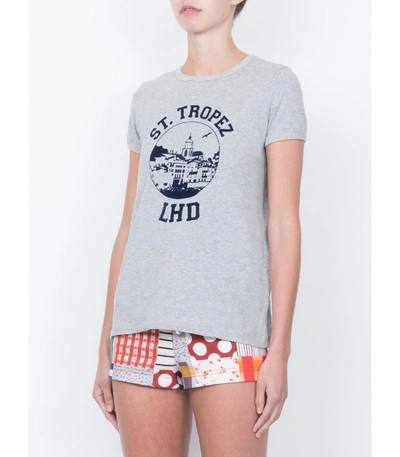 Shop Lhd Dazur T-shirt In Grey