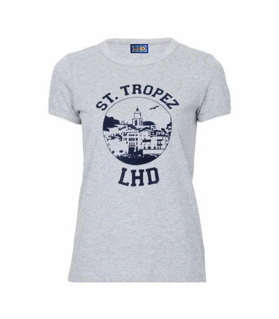 Shop Lhd Dazur T-shirt In Grey