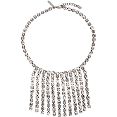 Shop Christopher Kane Silver Cup Chain Short Choker In 9068 Crysta