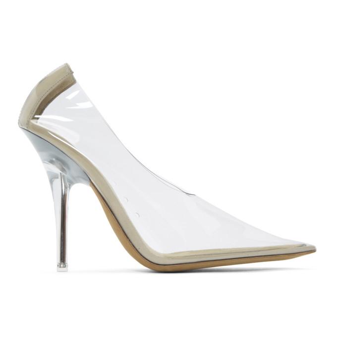 pvc yeezy heels