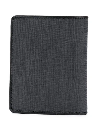 Shop Moschino Teddy Safety-pin Print Wallet In Black