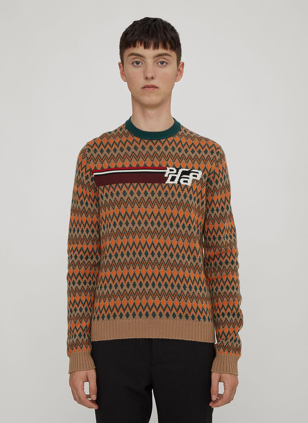 prada knit sweater