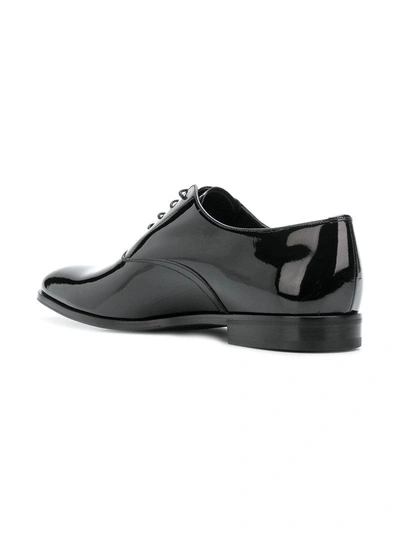 Shop Prada Classic Derby Shoes - Black