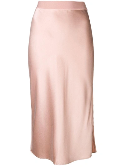 Shop Theory Slim Fit Pencil Skirt In Pink