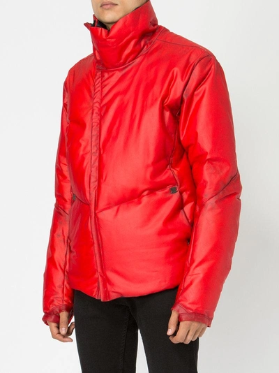 Shop Isaac Sellam Experience Shell Puffer Coat - Red