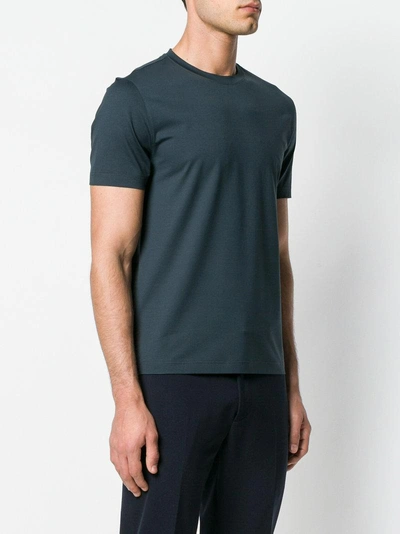 Shop Prada Perfectly Fitted T-shirt - Blue