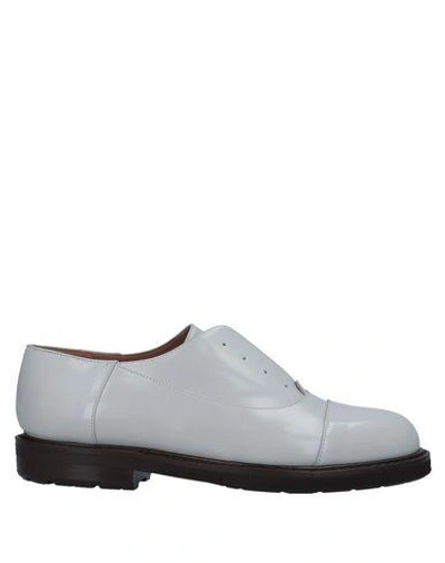 Shop Marni Loafers In Light Grey