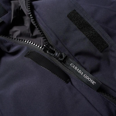 Shop Canada Goose Langford Parka In Blue