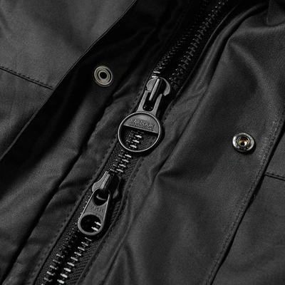 Barbour International Imboard Wax Jacket In Black | ModeSens