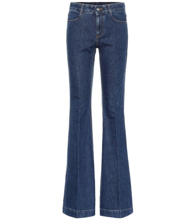 Shop Stella Mccartney '70s Flare Jeans In Blue