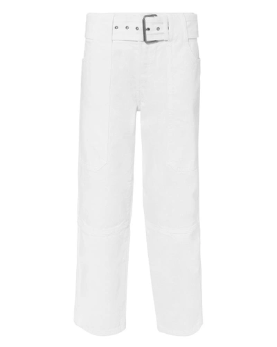 Shop Pswl Utility White Jeans