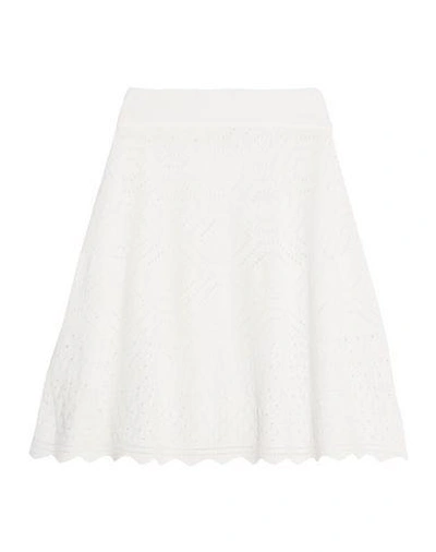 Shop A.l.c Mini Skirt In White