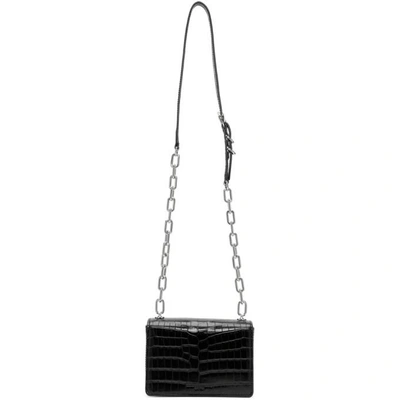 Shop Alexander Wang Black Hook Xbody Shoulder Bag In 001 Black