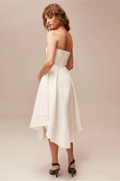 Shop C/meo Collective Making Waves Dress In Ivory