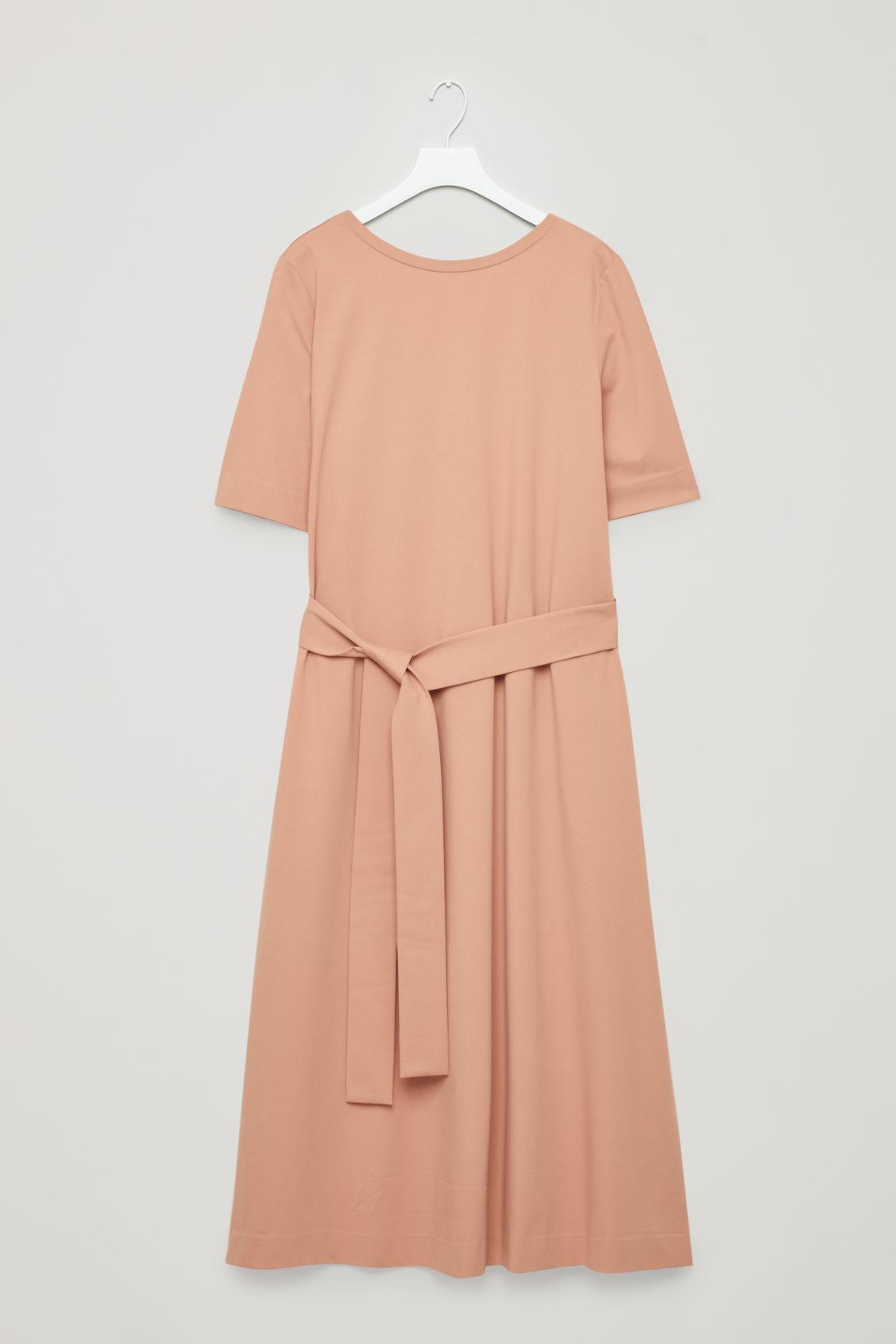 cos a line jersey dress