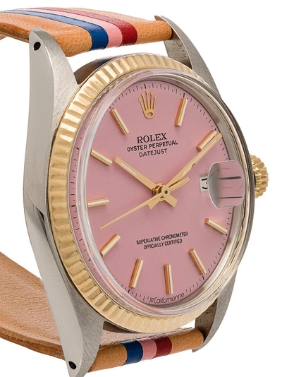 Shop La Californienne Flamingo Capitola Rolex Oyster Perpetual Datejust Two-tone Watch 36mm - Unavailable