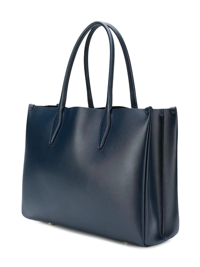 Shop Lanvin Jorneé Tote Bag In Blue