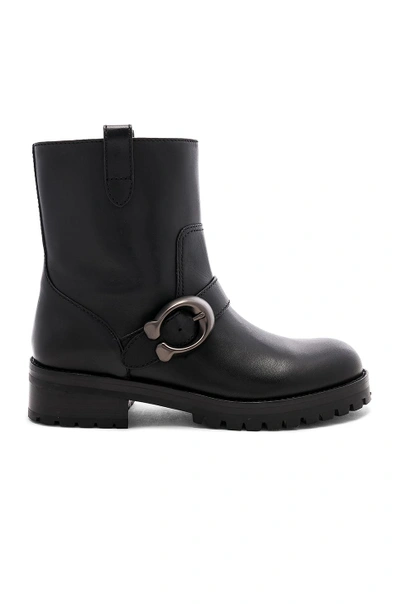 Shop Coach Leighton Boot In Black