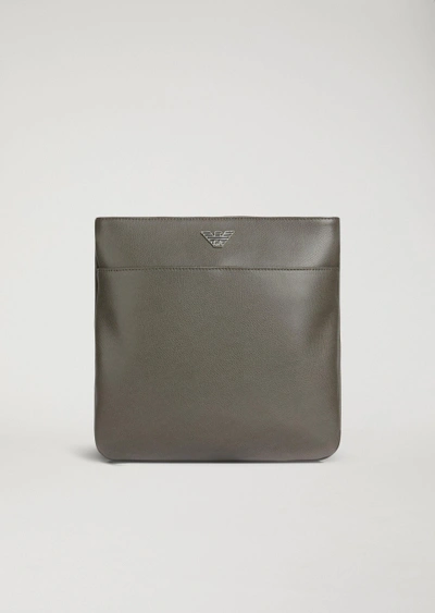 Shop Emporio Armani Crossbody Bags - Item 45422545 In Gray