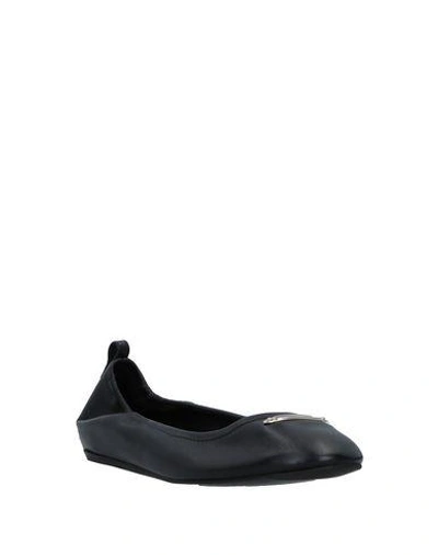 Shop Lanvin Ballet Flats In Black