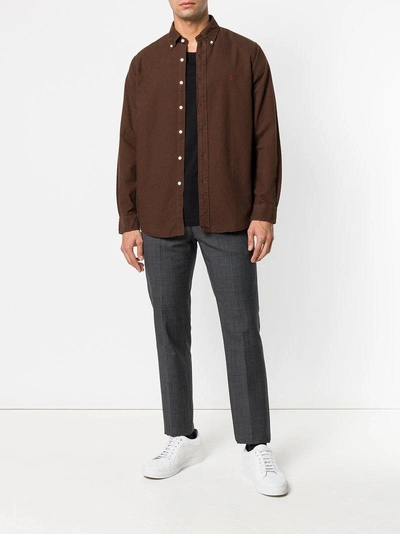 Shop Polo Ralph Lauren Button-down Shirt - Brown