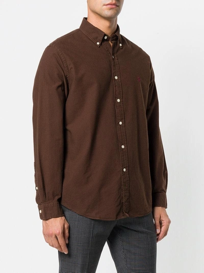 Shop Polo Ralph Lauren Button-down Shirt - Brown