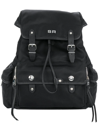 Shop Sonia Rykiel Le Oyster Backpack - Black