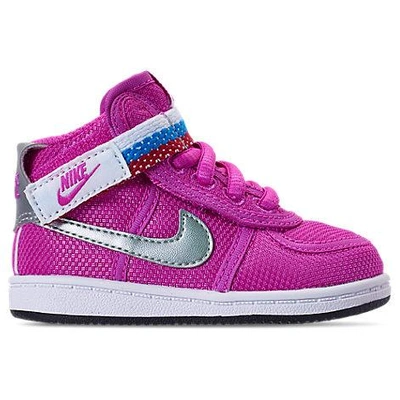 Shop Nike Girls' Toddler Vandal Heart Casual Shoes, Pink
