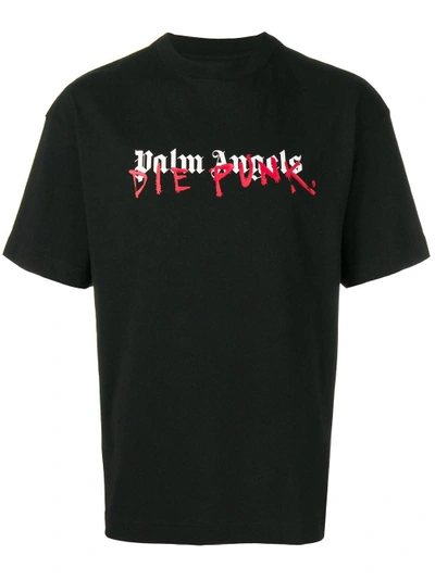 Shop Palm Angels Playboi Carti X  Die Punk Tee Shirt