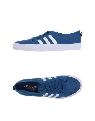 Shop Adidas Originals Sneakers In Slate Blue
