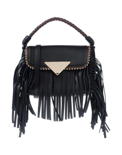 Shop Sara Battaglia Handbag In Black