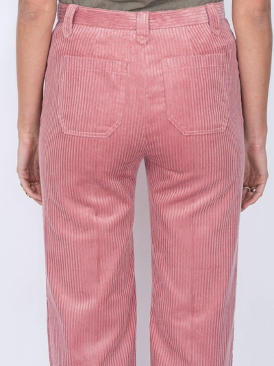 Shop Alexa Chung Pink Corduroy Pants